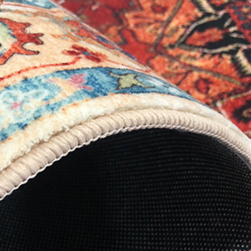 Tapis de motif symétrique rétro