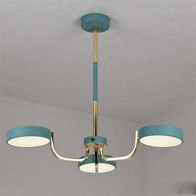 Oval Pendant Dining Room Hanging Lights Acrylic 3 Bulbs Modern style Pendant Lamps
