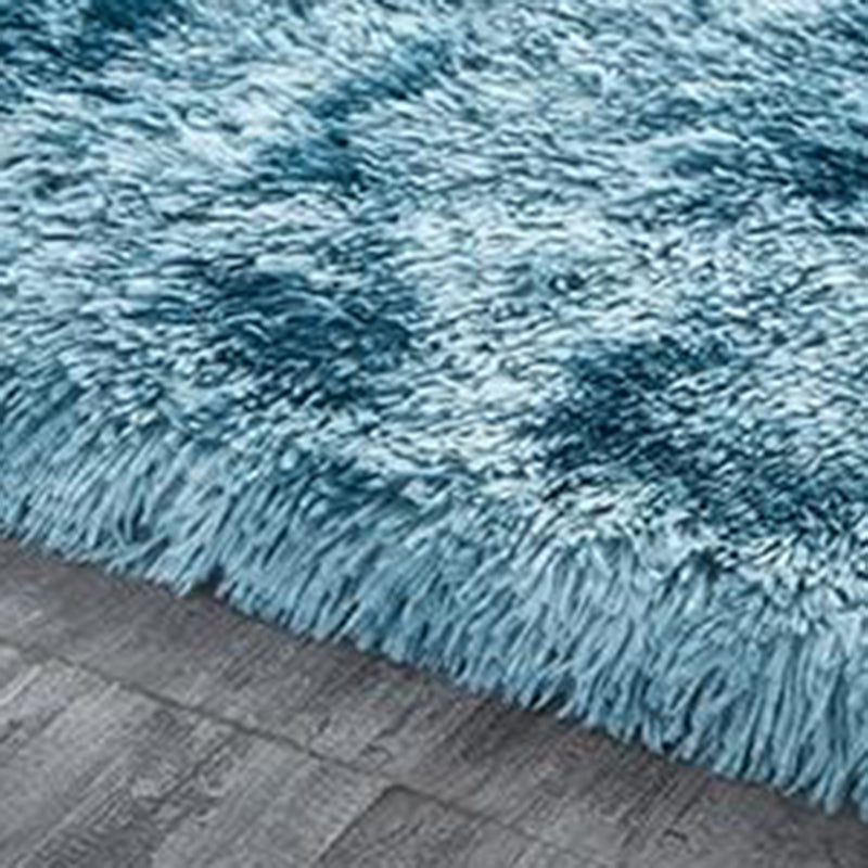 Coffee Tie Dye Indoor Carpet Polyester Casual Rug Shad Area Rug for Living Room