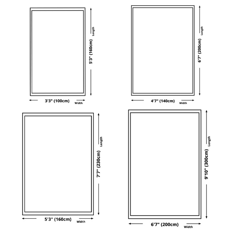 Apricot Abstract Carpet Polyester Modern Area Rug Non-Slip Backing Indoor Rug for Home Decor