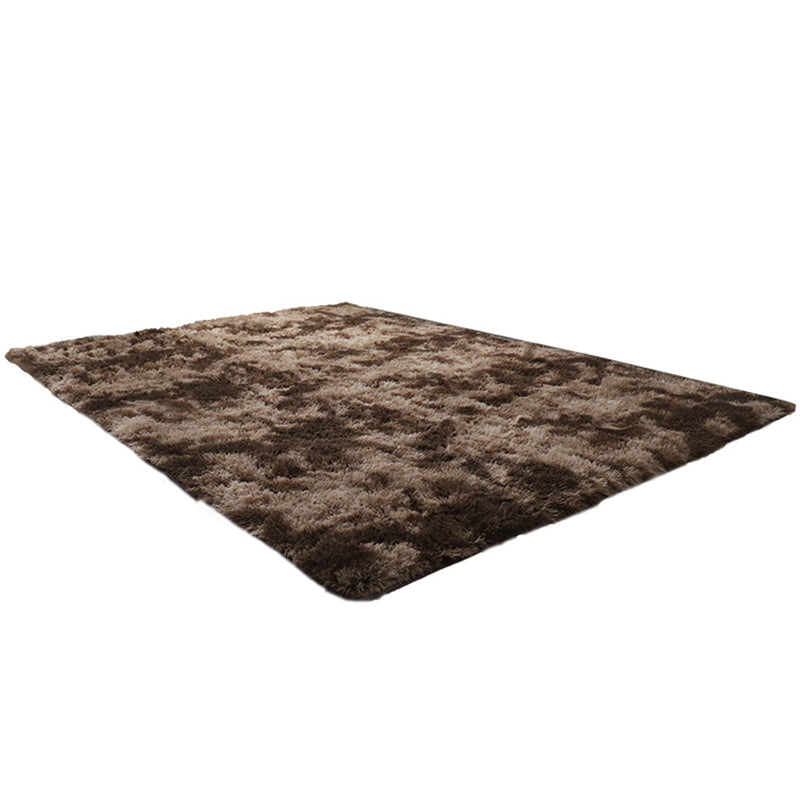 Pink Tie Dye Pattern Carpet Polyester Rug Stain Resistant Area Rug for Home Decoration