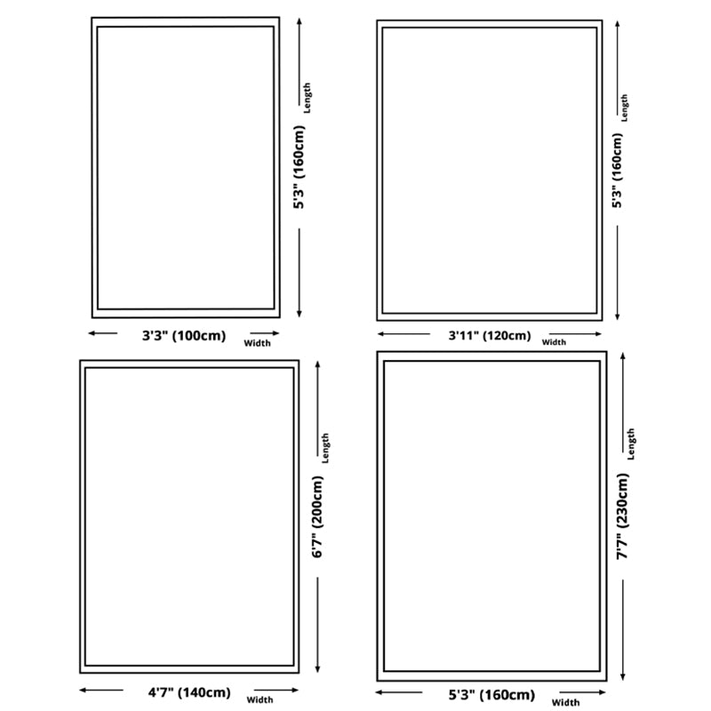 Modern Plain Carpet Living Room Rug Polyester Stain Resistant Shag Rug