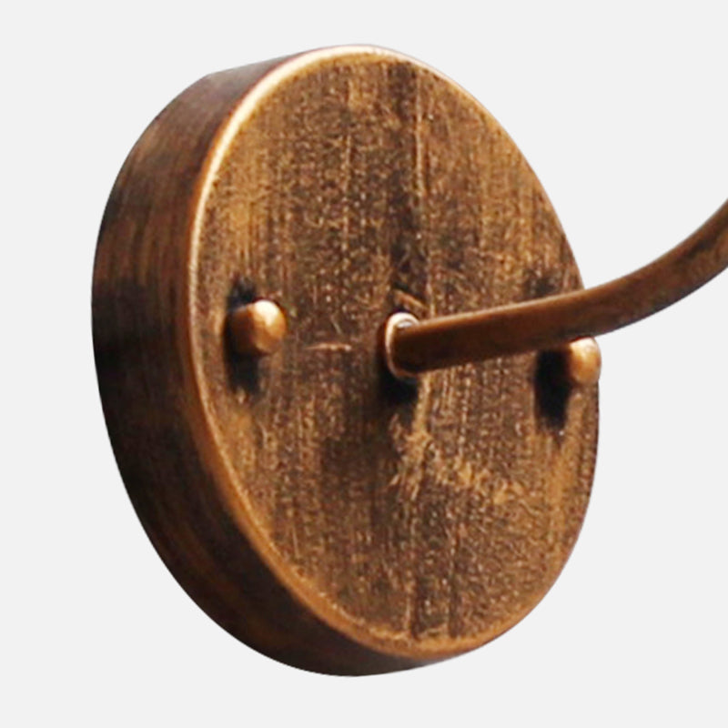 Industrielle Vintage Einwandlampe Schmiedeeisen -Scheunenwandlicht für Außenräume