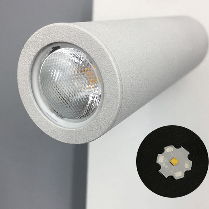 Moderna semplicità lettura da parete luce metallica da parete per un letto