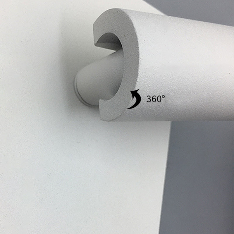 Moderna semplicità lettura da parete luce metallica da parete per un letto