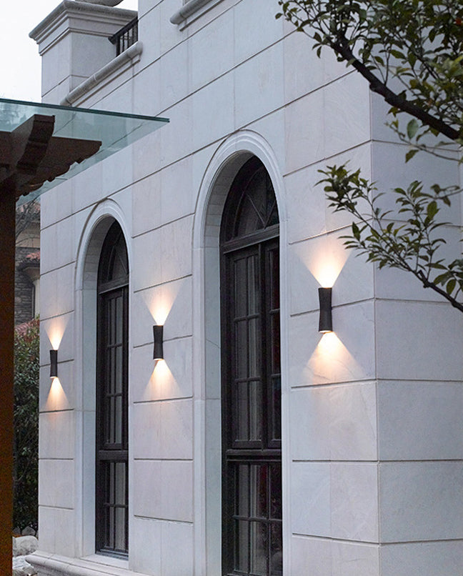 Funnel Wall Mounted Lamps Vintage Industrial Metal Wall Sconces Lighting Fixtures for Courtyard