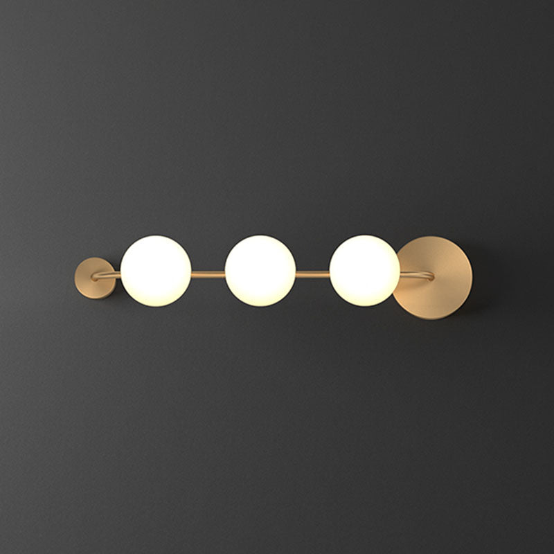 Contemporary Global Wall Mounted Light Metal Vanity Wall Lamps for Bathroom