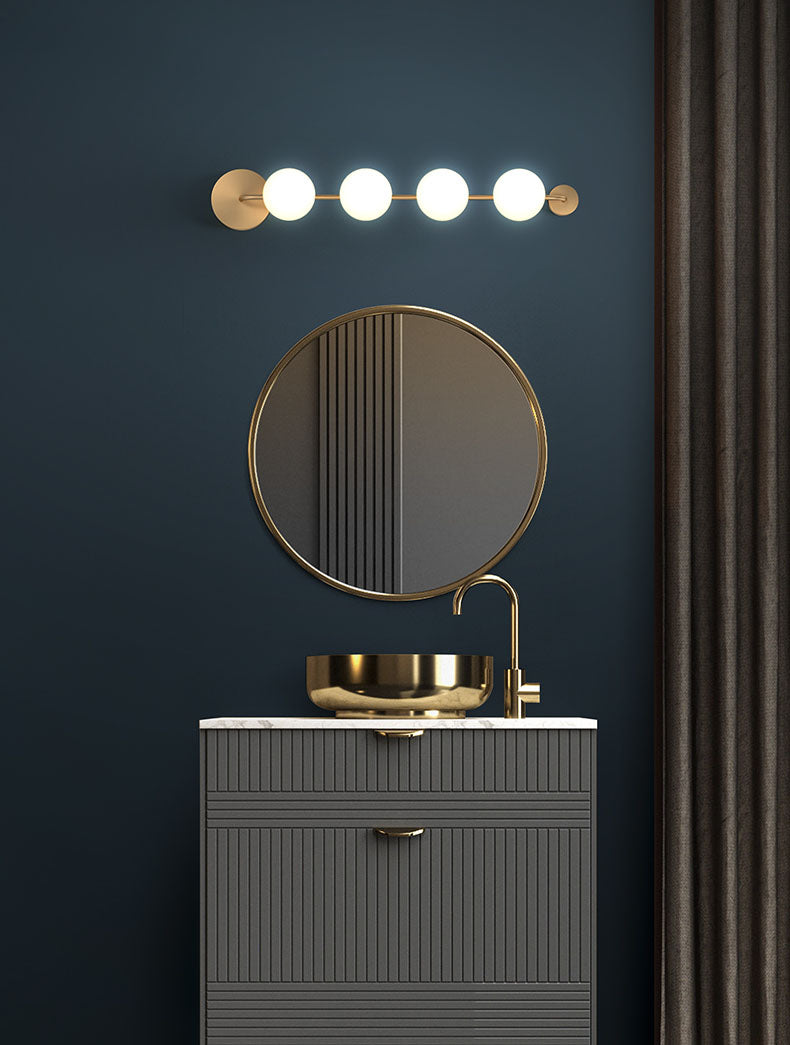 Contemporary Global Wall Mounted Light Metal Vanity Wall Lamps for Bathroom