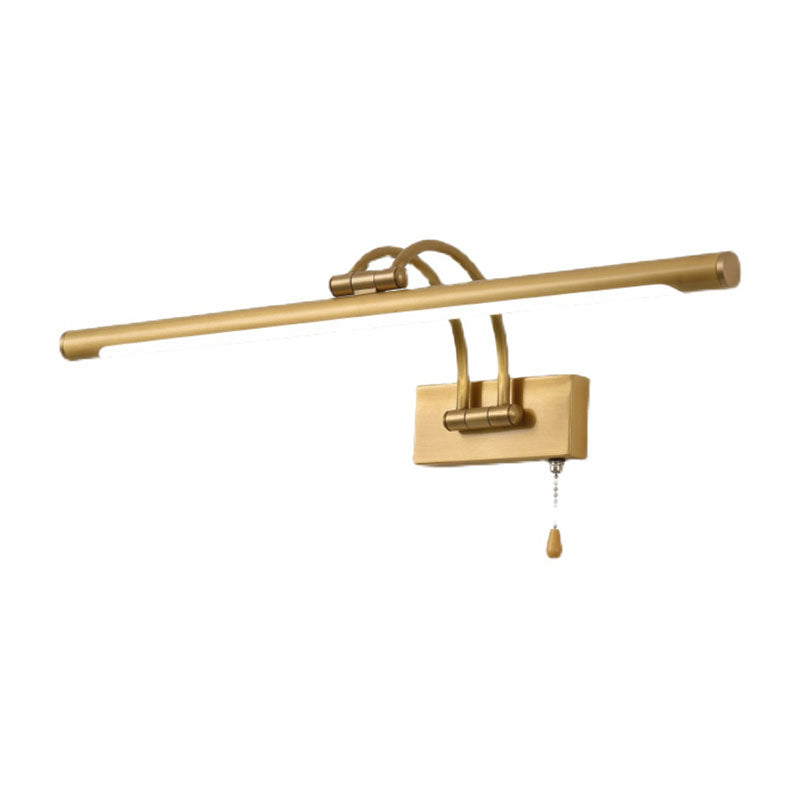 Vanité de vanité linéaire Lumière postmoderne à 1 lumière Appiculture murale pour salle de bain