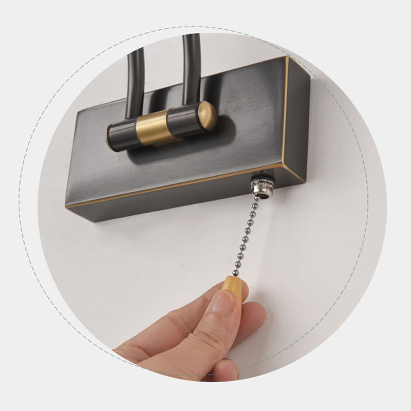 Vanité de vanité linéaire Lumière postmoderne à 1 lumière Appiculture murale pour salle de bain