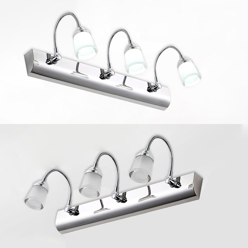 Metal Adjustable Modern Wall-Mounted Light Vanity Wall Light Sconces for Bathroom