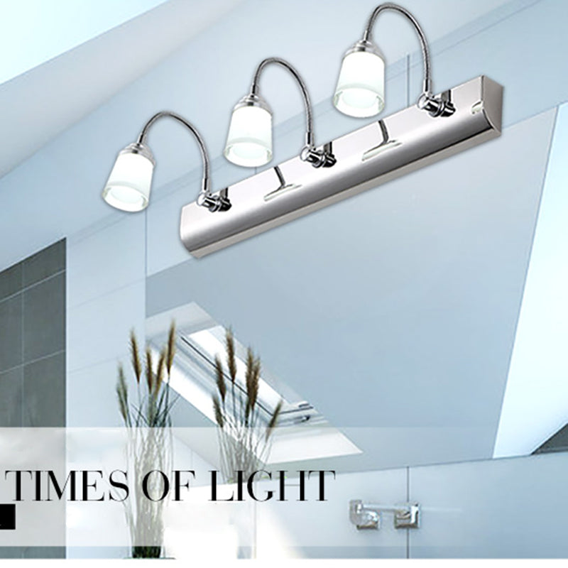 Metal Adjustable Modern Wall-Mounted Light Vanity Wall Light Sconces for Bathroom