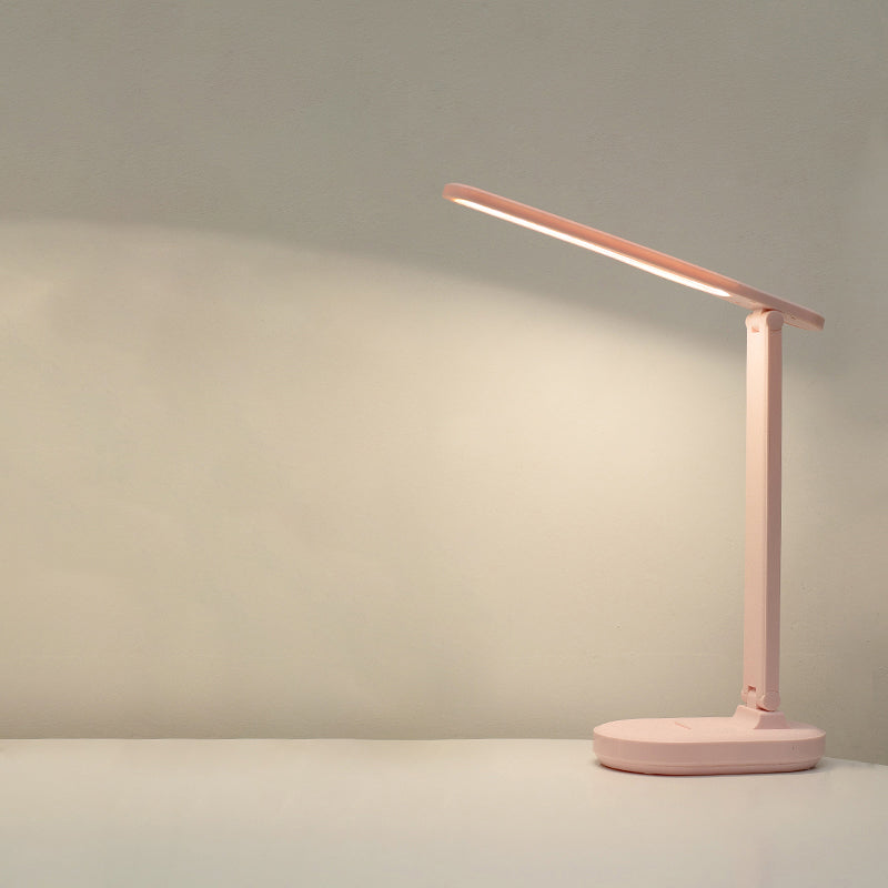 Rechteckige Schlafzimmer Lesen Lampenlampe LED -LED -USB -Tischleuchte LED