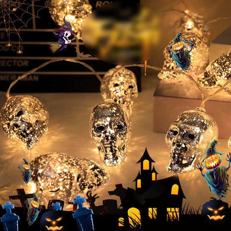 LED Halloween Lamp Decorative Plastic  Living Room Battery Powered String Light