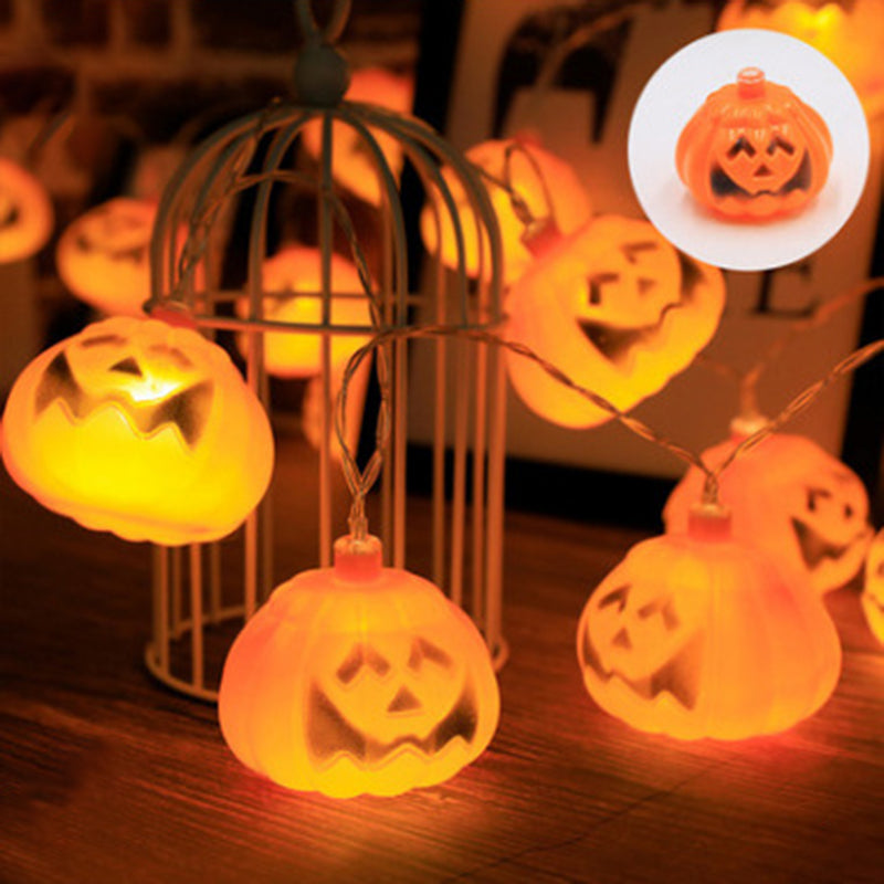 LED Halloween Lamp Decorative Plastic  Living Room Battery Powered String Light