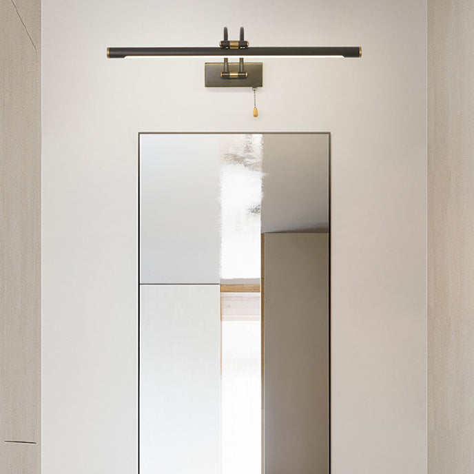 Vanité de vanité linéaire Lumière postmoderne à 1 lumière Appiculture murale pour salle de bain