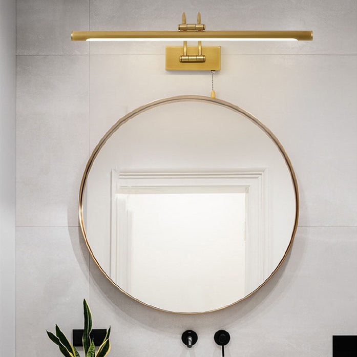 Vanité de vanité linéaire Lumière postmoderne à 1 lumière Appiculture murale pour salle de bain