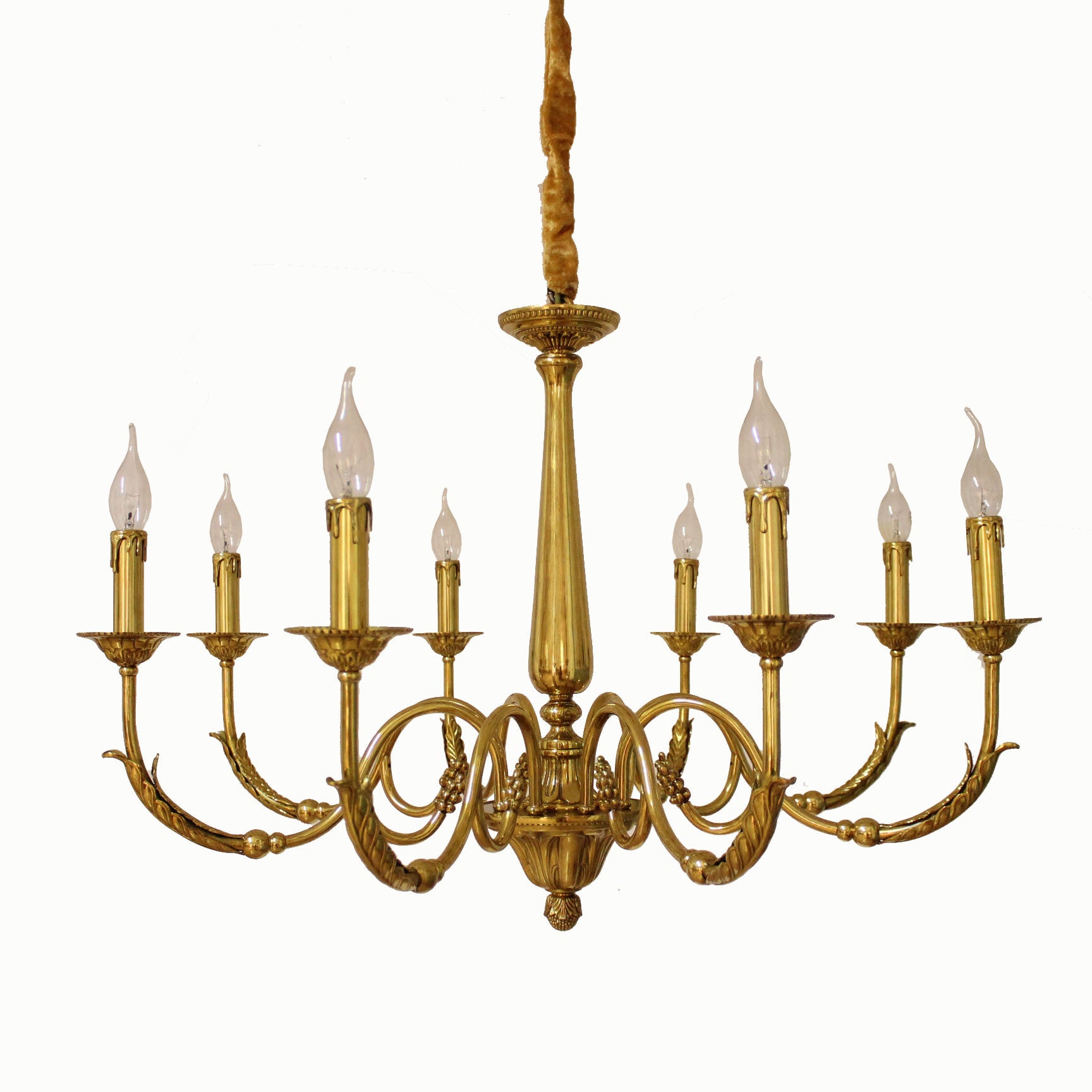 Metal Gold Suspension Lighting Contemporary Ceiling Suspension Lamp for Living Room