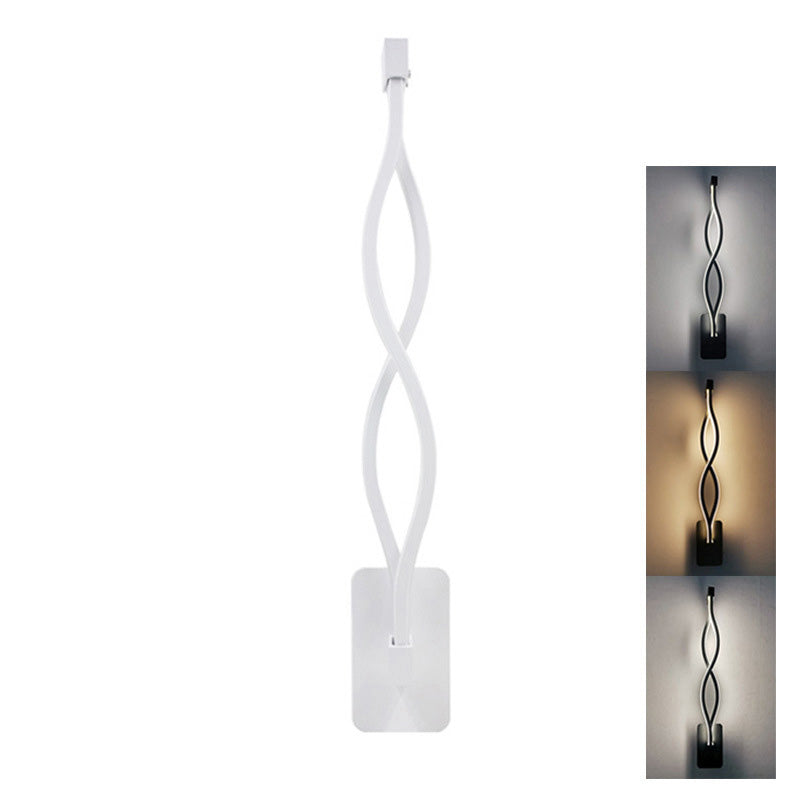 Linear Aluminum Wall Light Minimalism 1-light Wall Sconce for Living Room