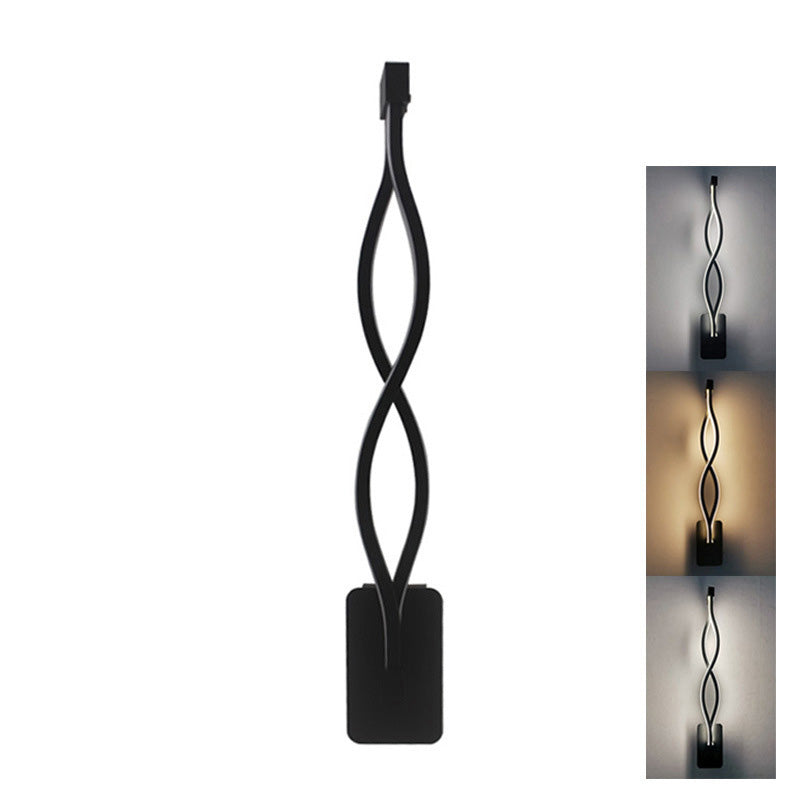 Linear Aluminum Wall Light Minimalism 1-light Wall Sconce for Living Room