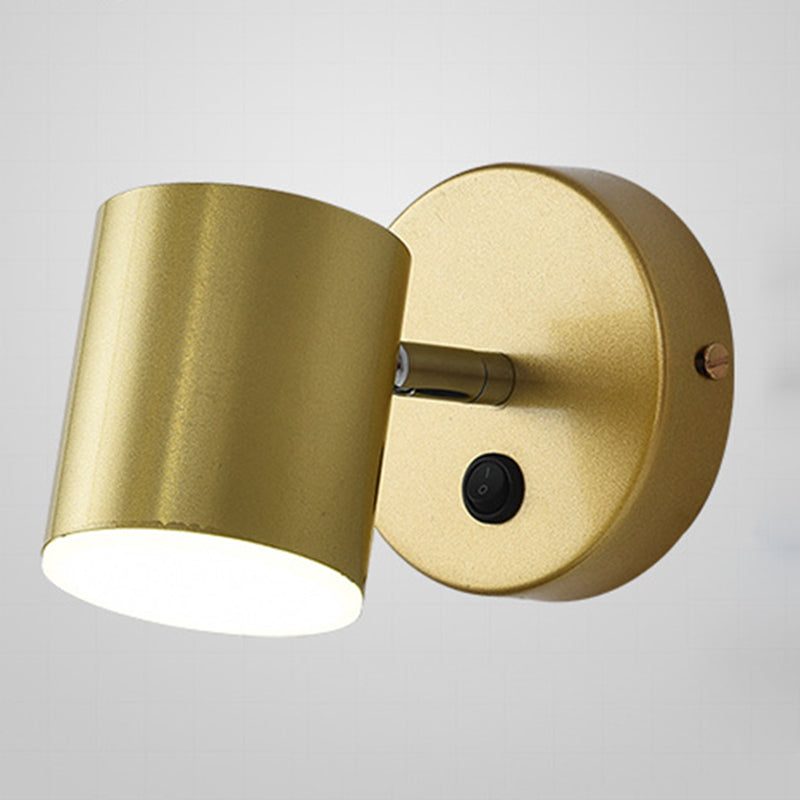 Éclairage mural en acrylique contemporain contemporain à 1 lumière pour chambre à coucher