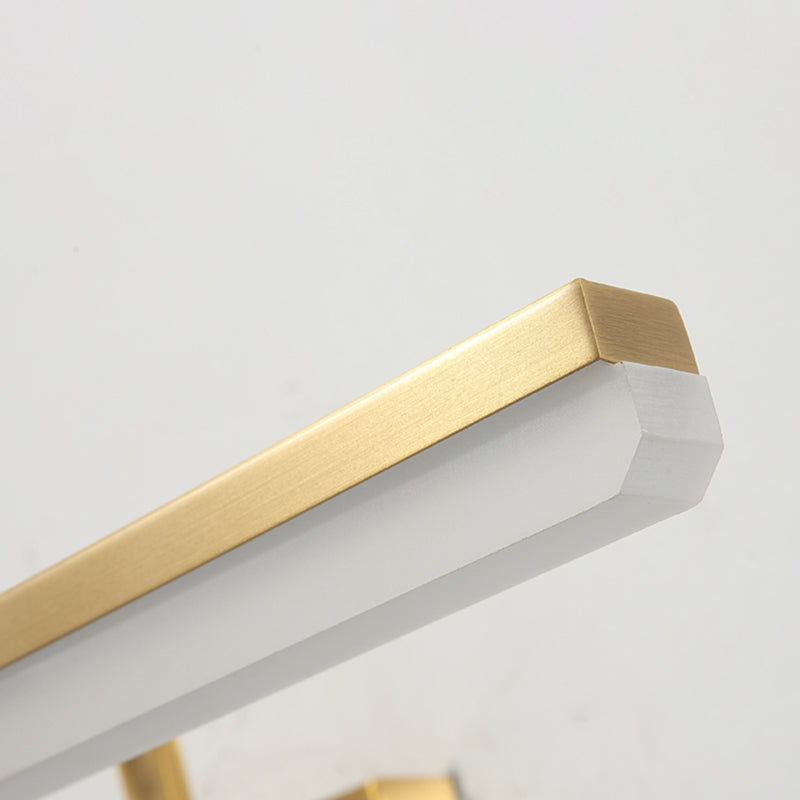 Contemporary Simplicity Linear Vanity Light Fixture Acrylic Wall Lighting Fixtures for Bathroom