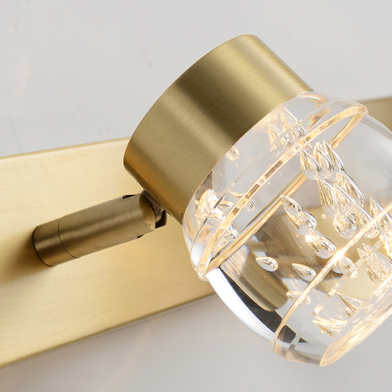 Postmodern Globe Vanity Sconce Lights Mount mural en verre luminaire pour salle de bain