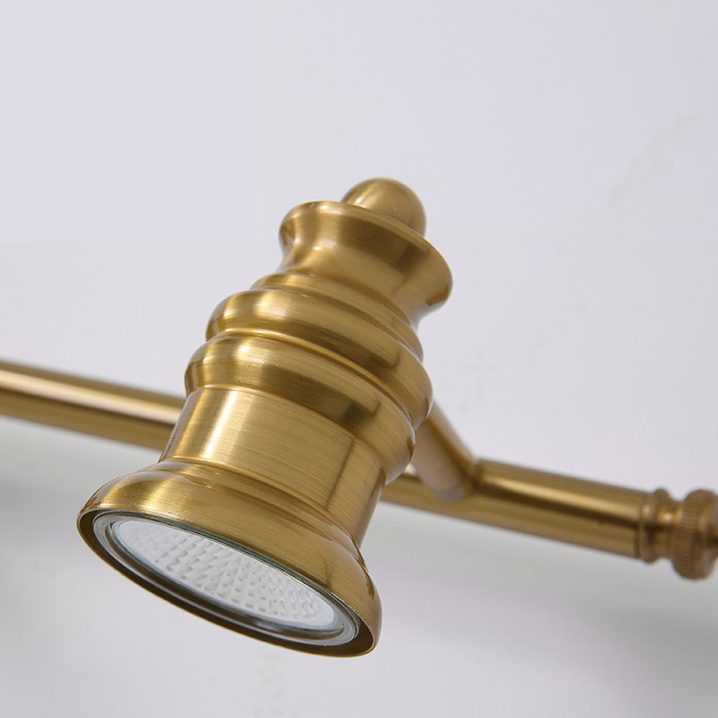 Postmodern Simplicity Bell Vanity Sconce Lights Metallic Wall Mount Light Fixture for Bathroom