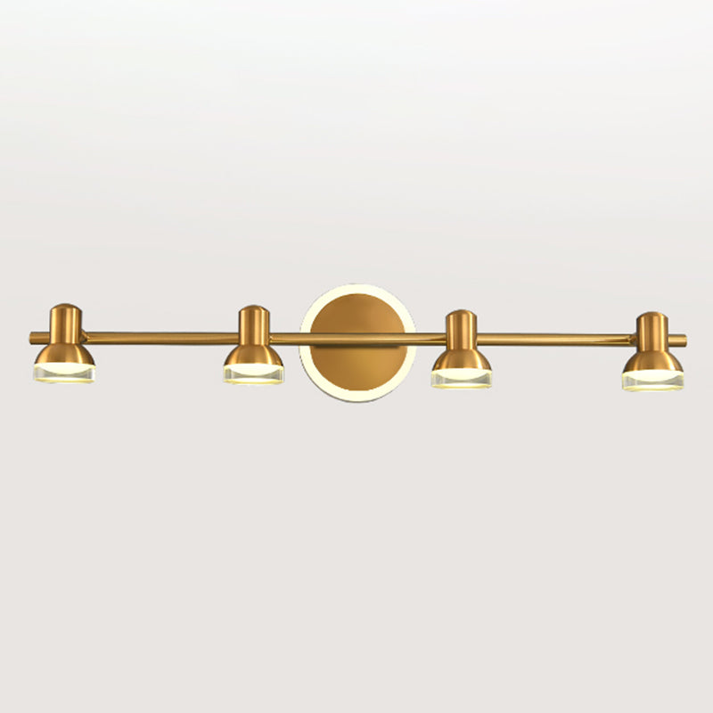 Simplicité postmoderne Bell Vanity Sconce Lights acrylique Mur Moup Light Aymat pour salle de bain