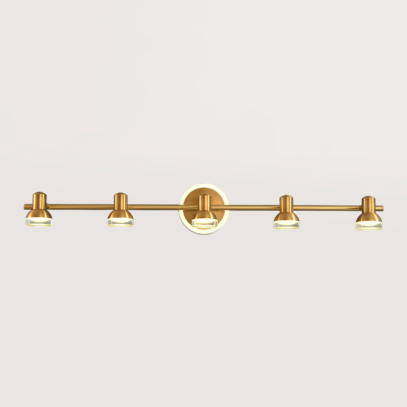 Simplicité postmoderne Bell Vanity Sconce Lights acrylique Mur Moup Light Aymat pour salle de bain