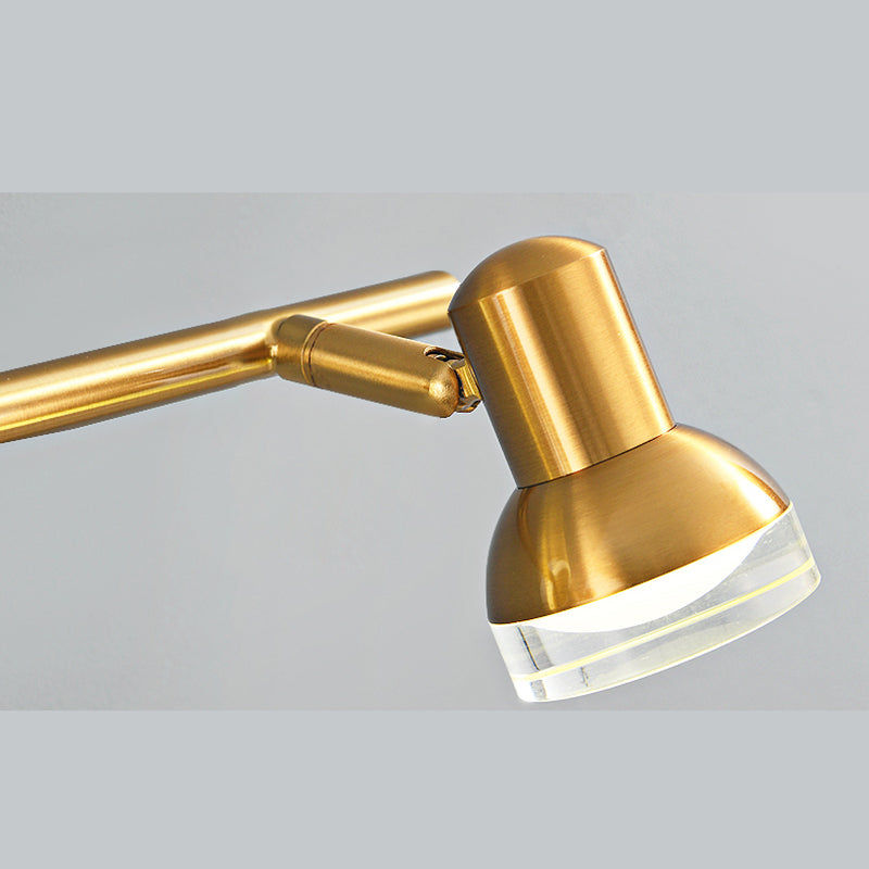 Simplicité postmoderne Bell Vanity Sconce Lights acrylique Mur Moup Light Aymat pour salle de bain