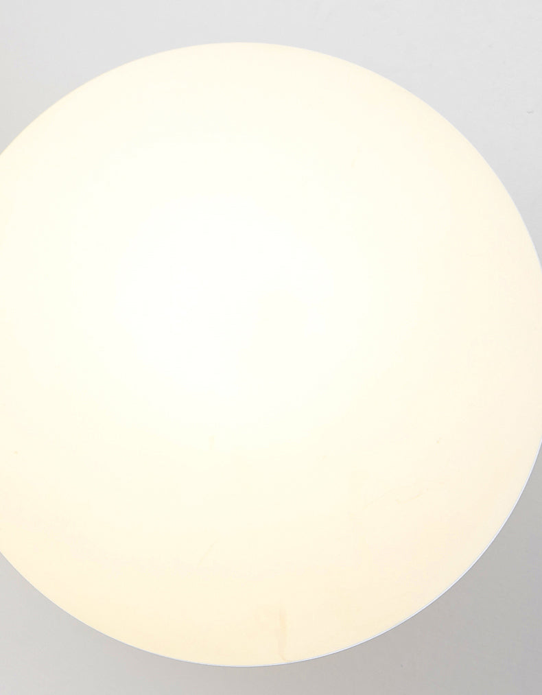 Postmodern Globe Vanity Sconce Lights Milk Glass Wall Monte Funture per bagno