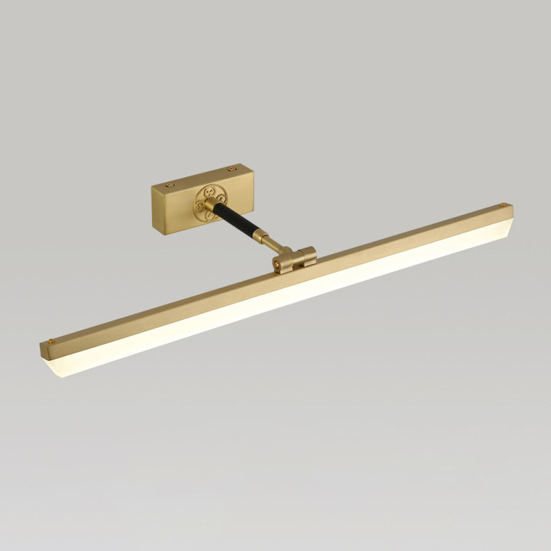Contemporary Simplicity Linear Vanity Light Fixture Acrylic Wall Lighting Fixtures for Bathroom