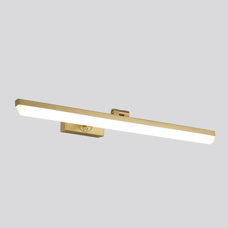 Contemporary Simplicity Linear Vanity Light Fixture Acrylic Wall Lighting Fixtures for Bathroom
