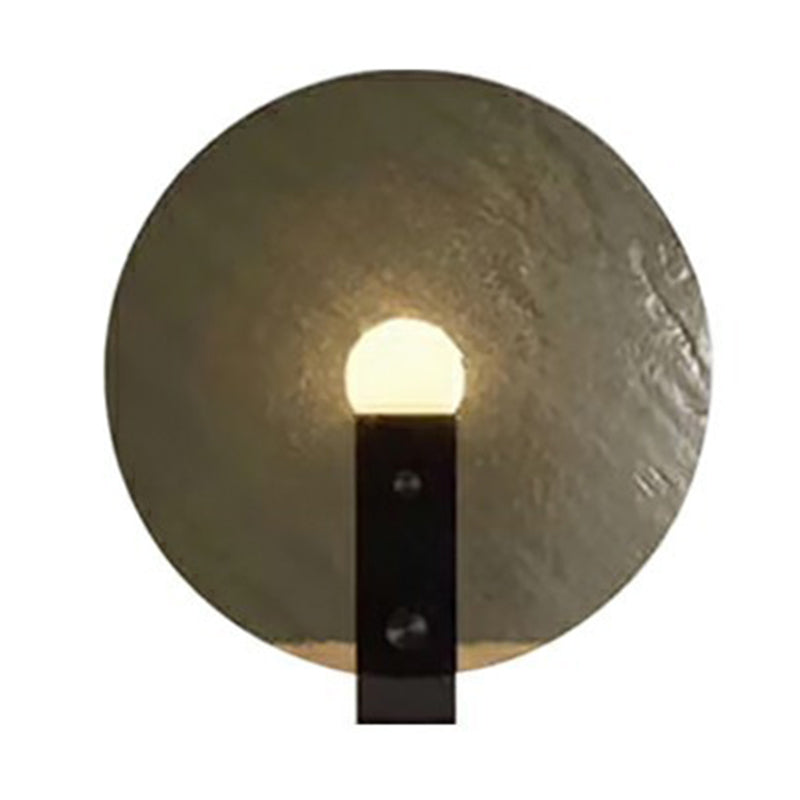 Lampe de table en forme de disque postmoderne