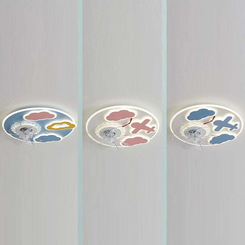 Faretto di nuvole Light Aitura del soffitto Acrilico per bambini LED LED LIETURA