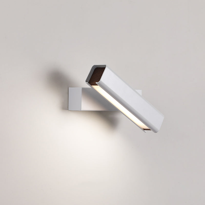 LED MODERNO LED ROTATABLE DEL ALUMINIO DEL ALUMINIO RECTANGULA LUMINACIÓN CON SOMBRA ACRYLIC