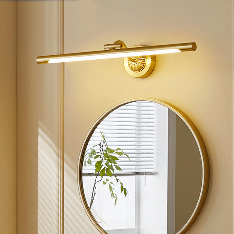 Luci a specchio vanità tradizionali Acrilico Acrilico Acrifide per il bagno