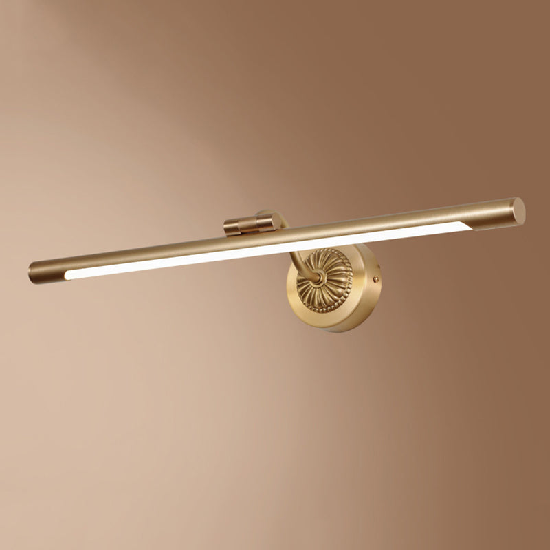 Luci a specchio vanità tradizionali Acrilico Acrilico Acrifide per il bagno