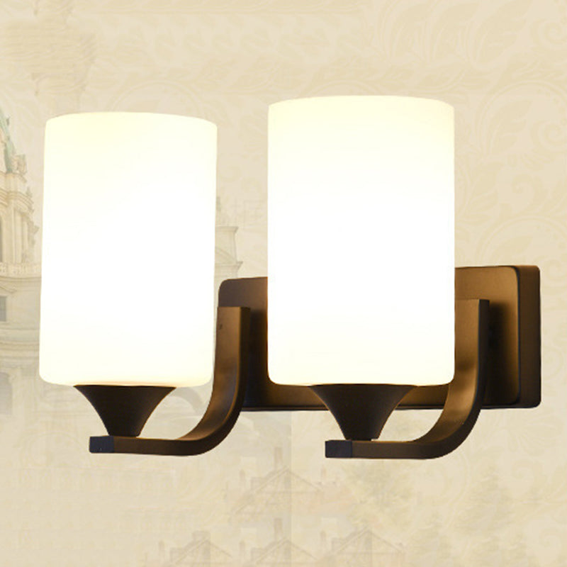 Lámparas industriales vintage lámparas de lámpara de vidrio lámpara de pared de tocador