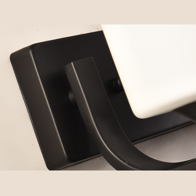 Lámparas industriales vintage lámparas de lámpara de vidrio lámpara de pared de tocador