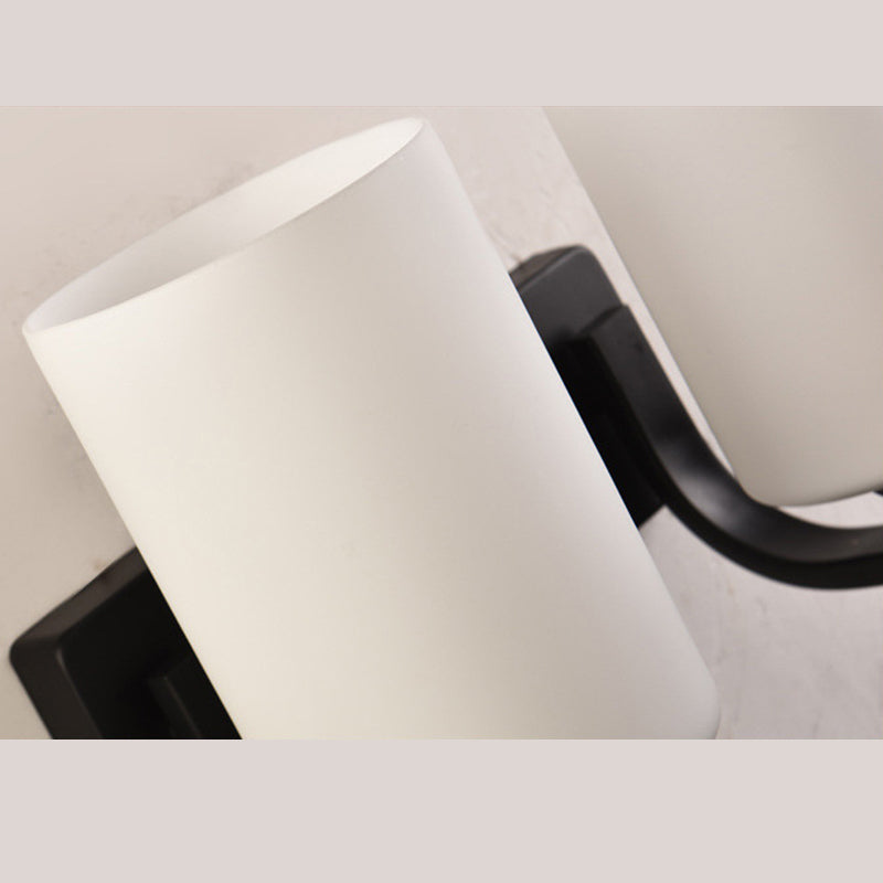 Lámparas industriales vintage lámparas de lámpara de vidrio lámpara de pared de tocador