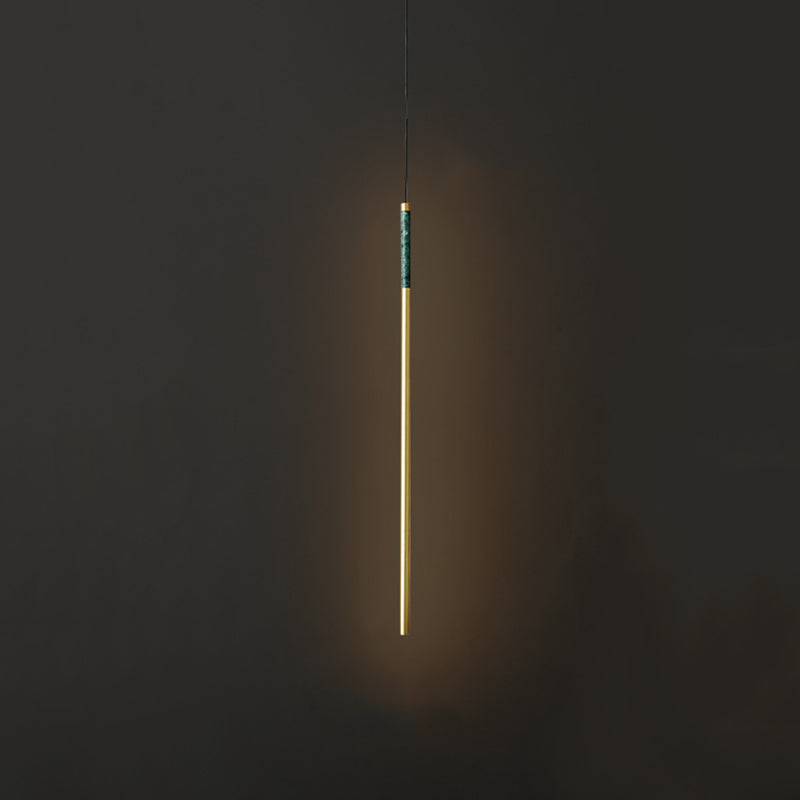 Luce al soffitto a led in marmo minimalista Luce lineare a 1 luce Light Light