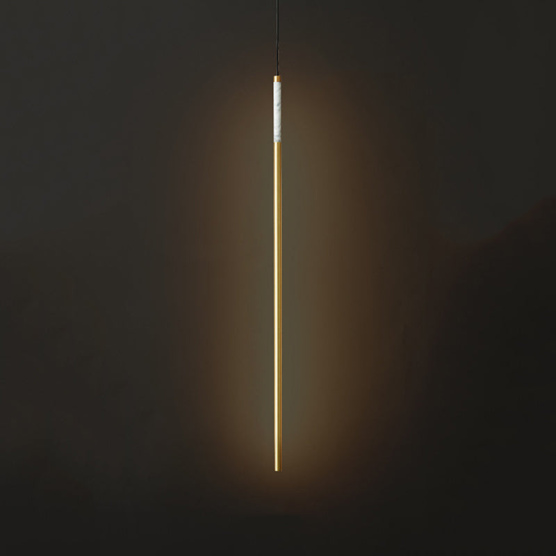Luce al soffitto a led in marmo minimalista Luce lineare a 1 luce Light Light