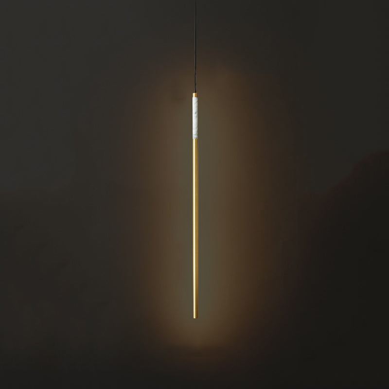Luce al soffitto a led in marmo minimalista Luce lineare a 1 luce Light Light