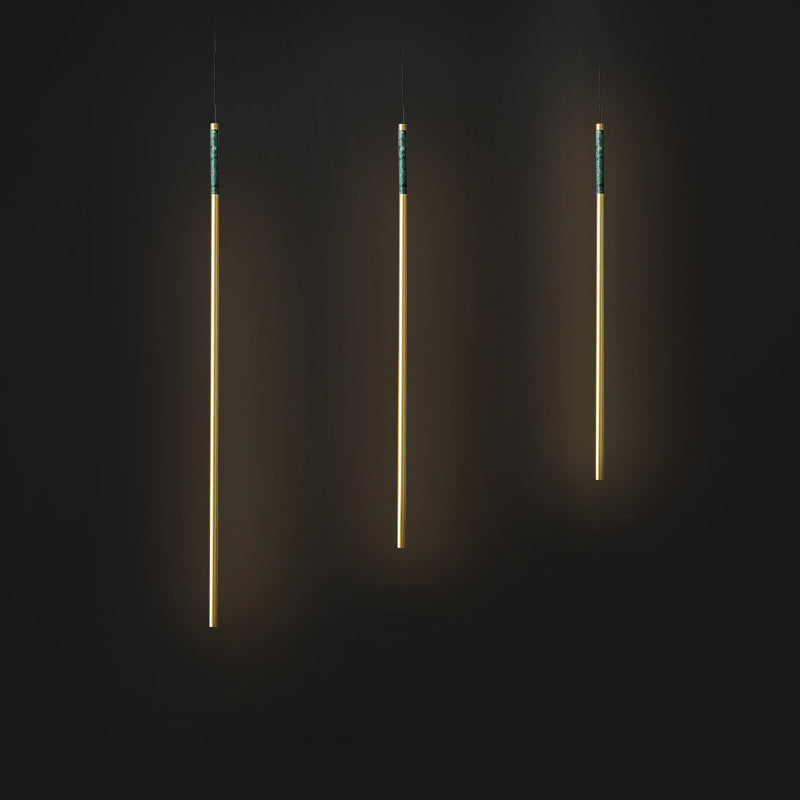 Luce al soffitto a led in marmo minimalista Luce lineare a 1 luce Light Light
