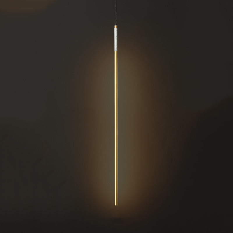 Luce al soffitto a led in marmo minimalista Luce lineare a 1 luce Light Light