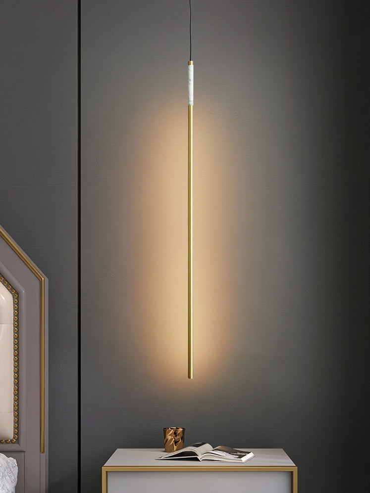 Luce al soffitto a led in marmo minimalista Luce lineare a 1 luce Light Light
