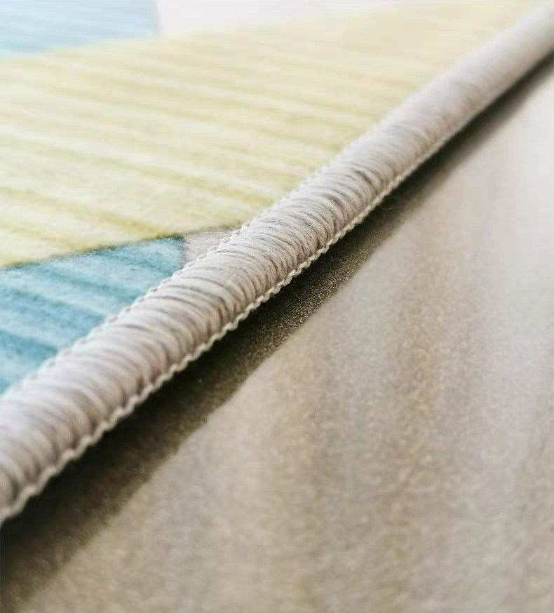 Victorian European Flower Area Teppich mehrfarbiger Polyester Teppich Teppich Teppich für Wohnzimmer