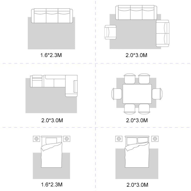 Multicolor Flower Rug Polyester Carpet Shabby Chic Anti-Slip Backing Indoor Rug for Living Room